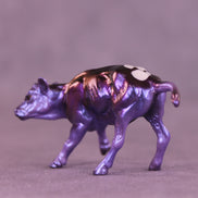 Gaslight OOAK Chip Cow by Erin Corbett VV26