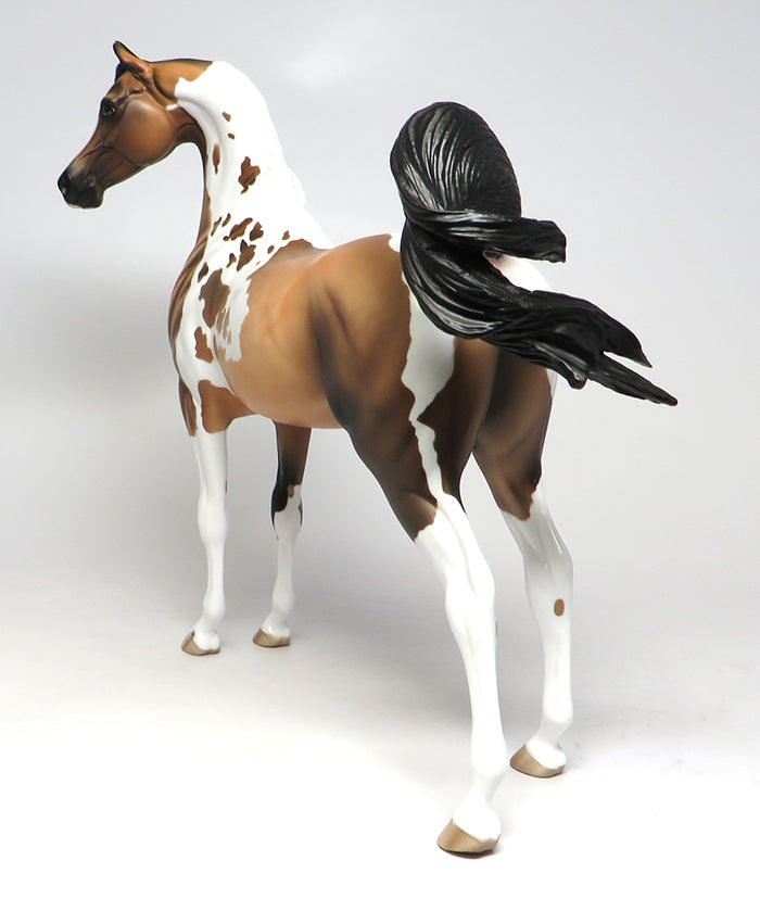 GENIE IN A BOTTLE-LE-12-BAY TOBIANO MAWARI ARABIAN MODEL HORSE EQ 2016 7/28