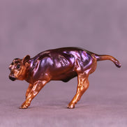 Ghosted OOAK Chip Cow by Erin Corbett VV26