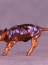Ghosted OOAK Chip Cow by Erin Corbett VV26