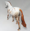 FOILAGE-OOAK FALL DECORATOR BRAIDED MANE AND TAIL PONY MODEL HORSE BY DAWN QUICK 9/2