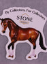 Good Trouble Thoroughbred by Ellen Robbins Sticker 2025 Limited Edition
