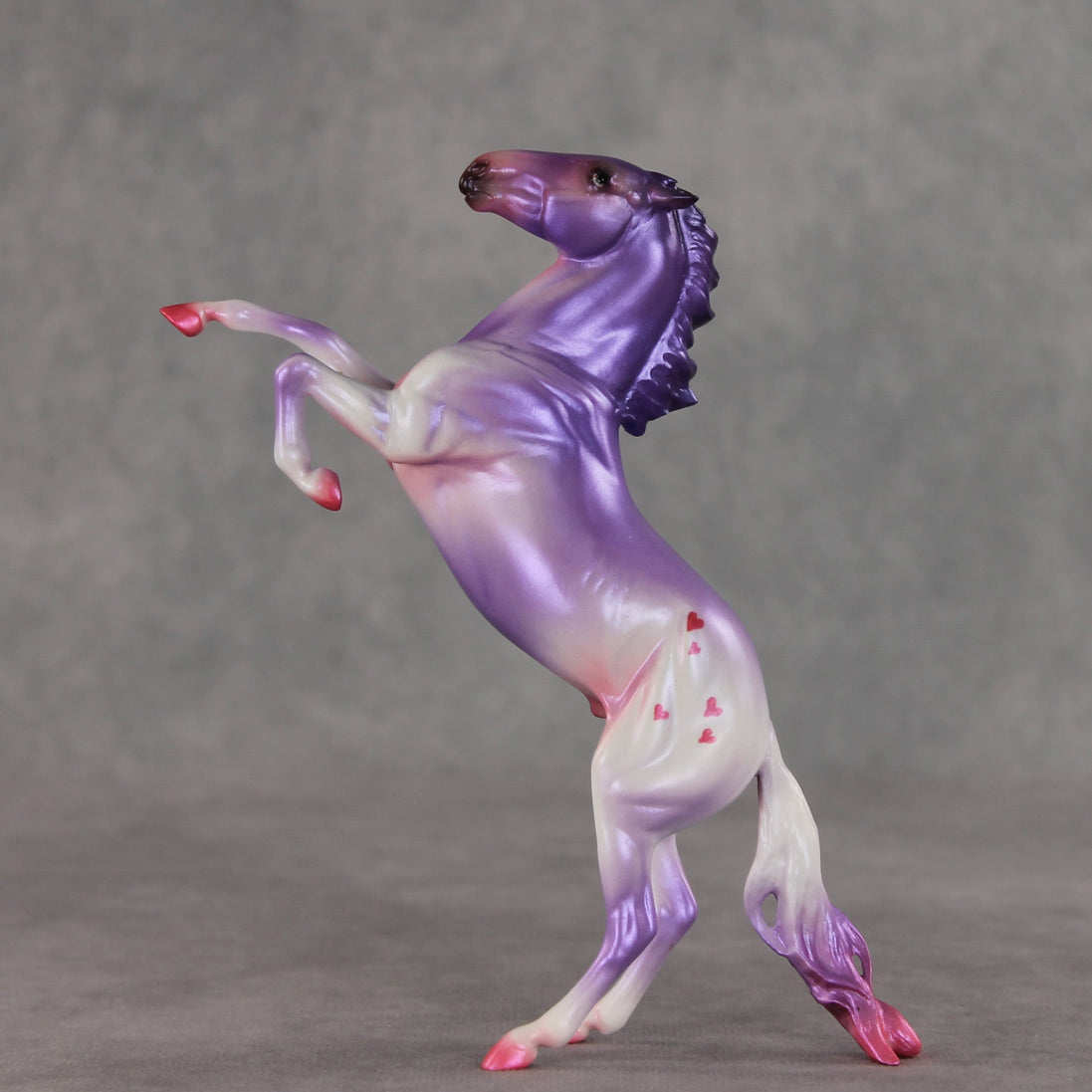 Grape Expectations OOAK Pebble Mustang by Jess Hamill VV26