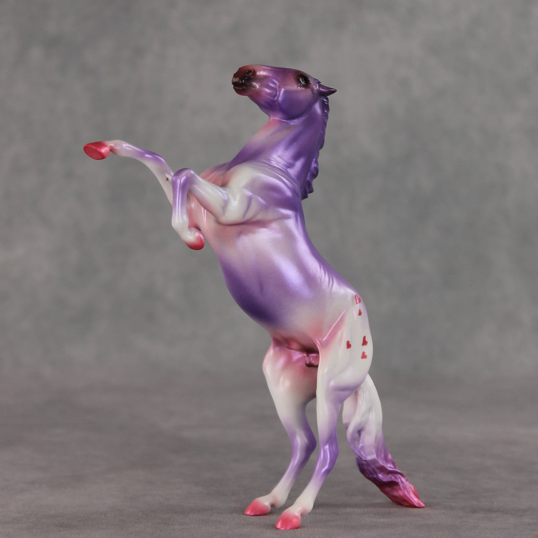 Grape Expectations OOAK Pebble Mustang by Jess Hamill VV26