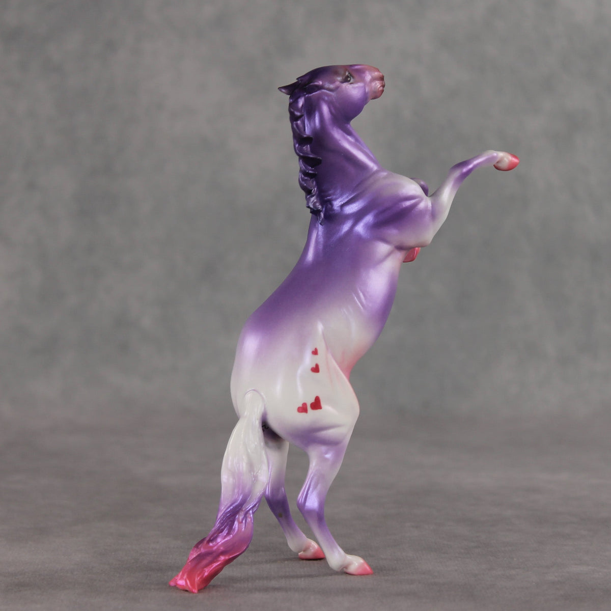 Grape Expectations OOAK Pebble Mustang by Jess Hamill VV26