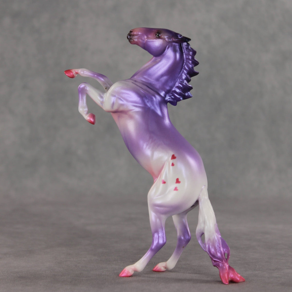 Grape Expectations OOAK Pebble Mustang by Jess Hamill VV26