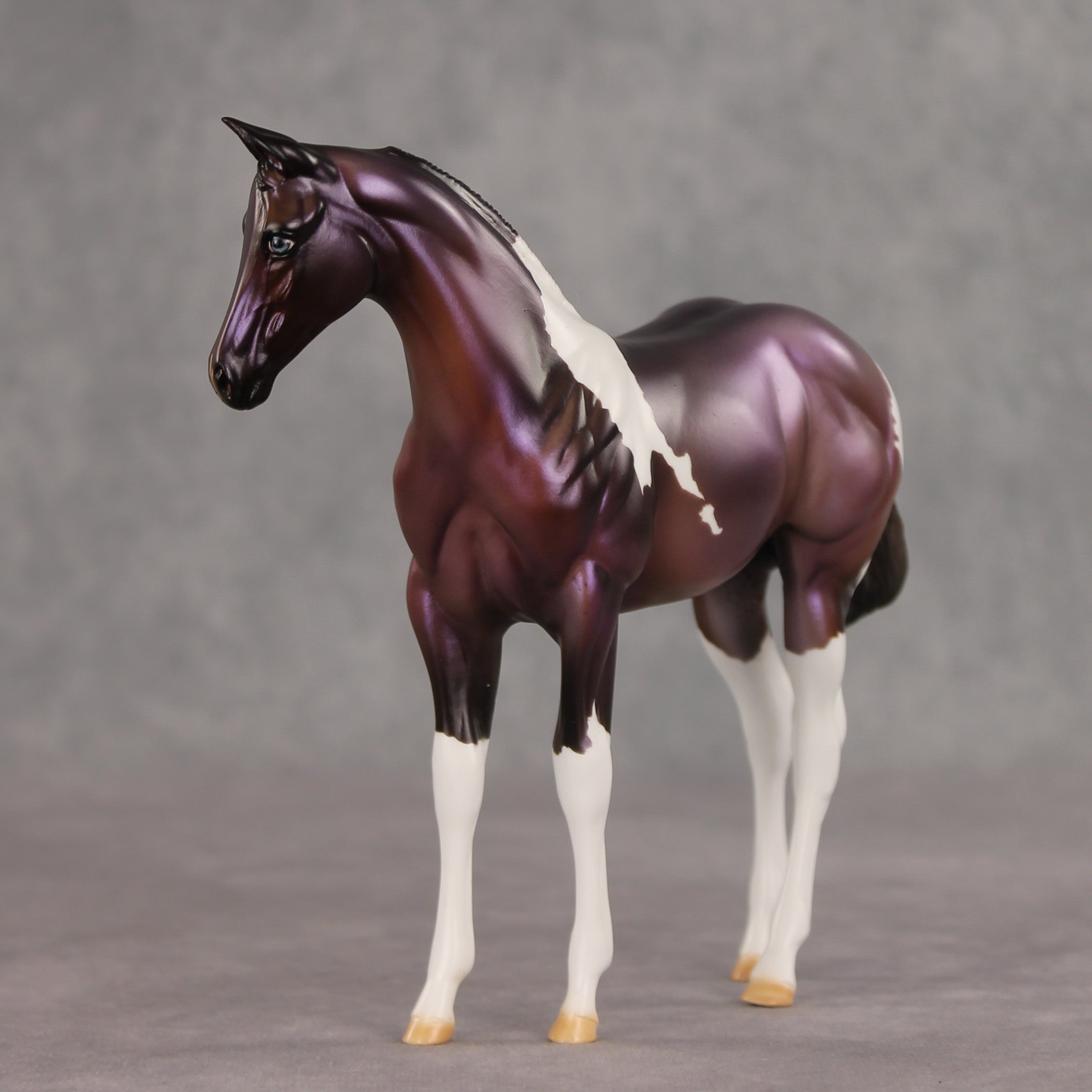 Grape Jelly OOAK Stock Horse Weanling by Julie Keim VV26