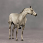Gray & Proud OOAK FCM Chip Stock Horse by Julie Keim SHCF26
