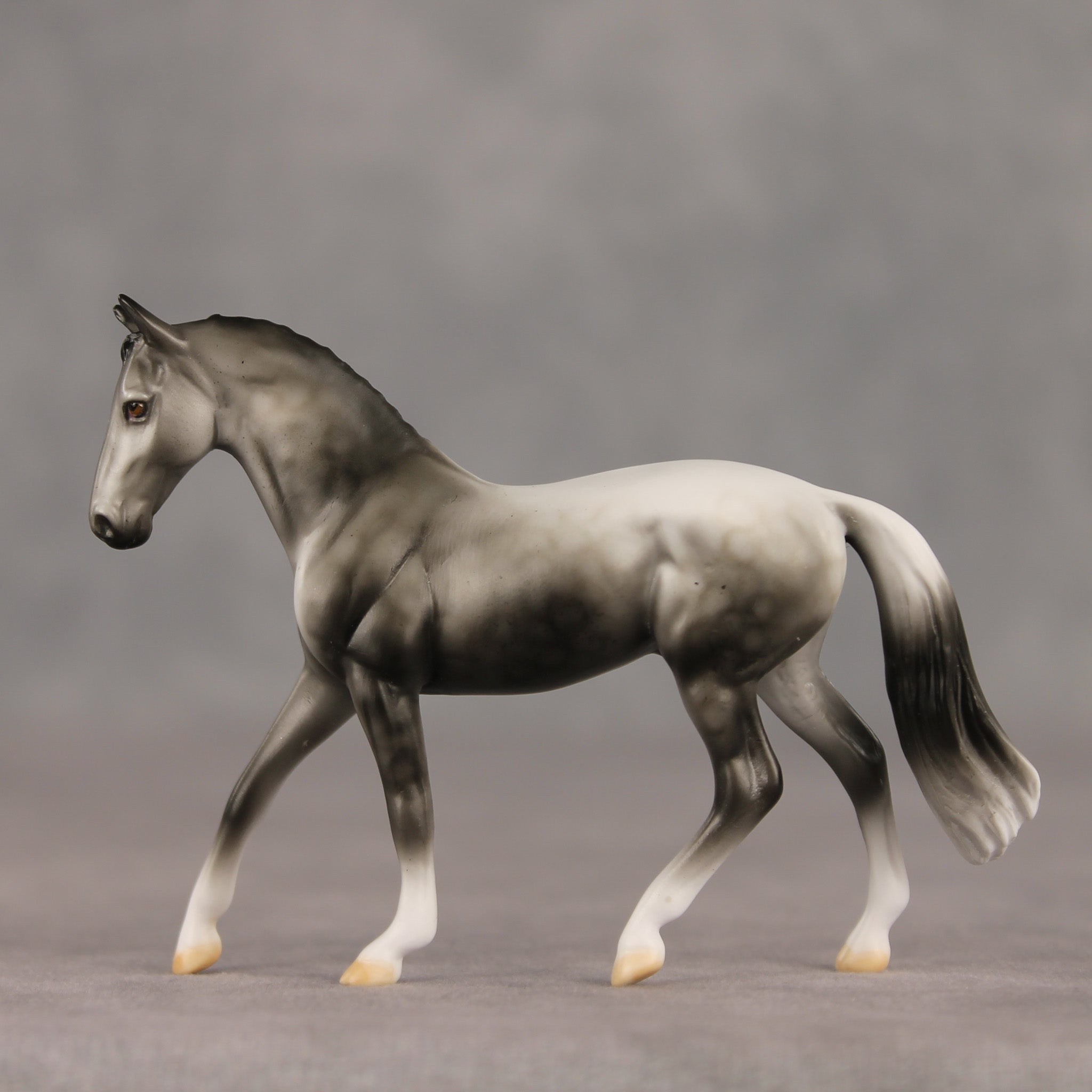 Gray Skies OOAK Chip Warmblood by Dawn Quick SHCF26