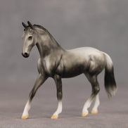 Gray Skies OOAK Chip Warmblood by Dawn Quick SHCF26