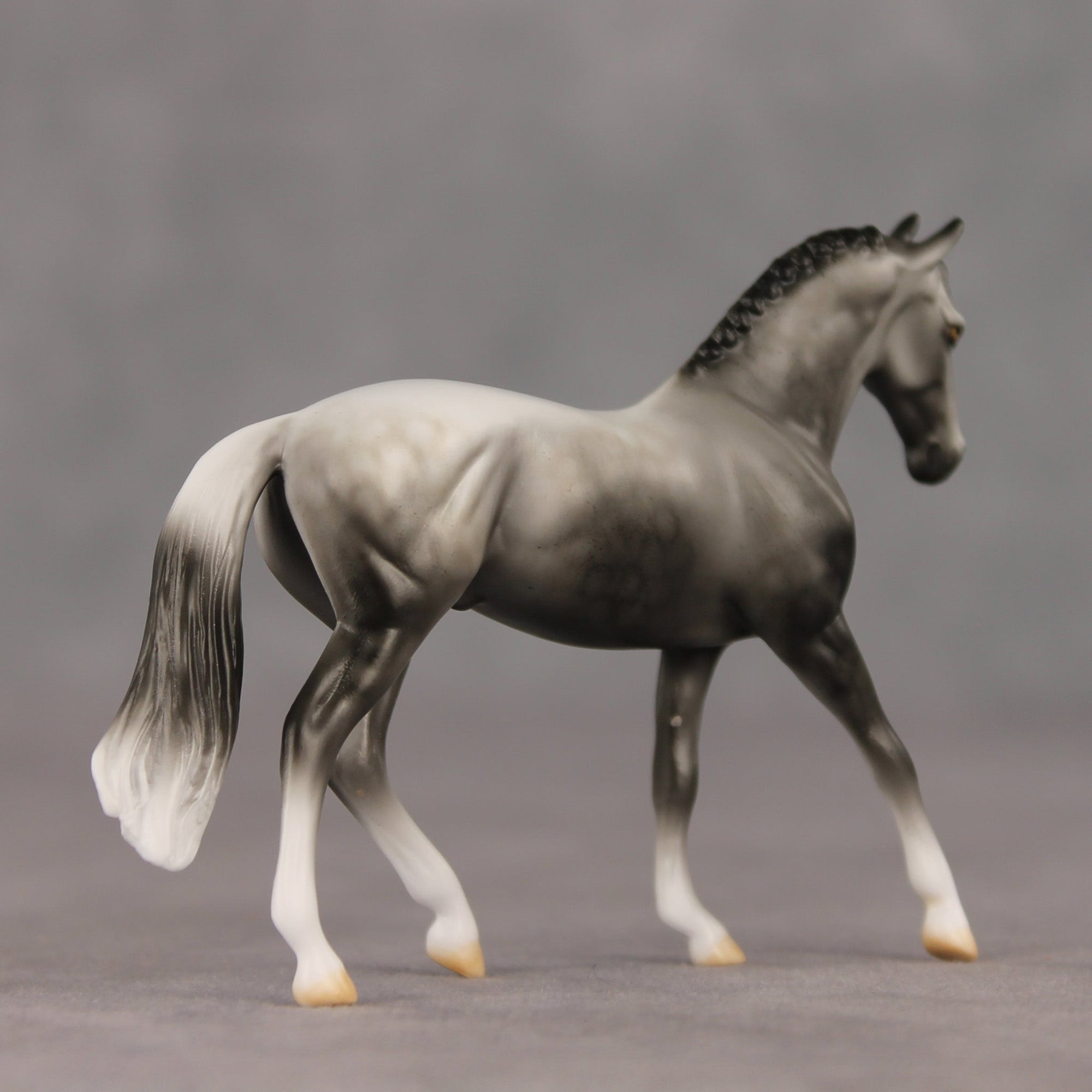 Gray Skies OOAK Chip Warmblood by Dawn Quick SHCF26