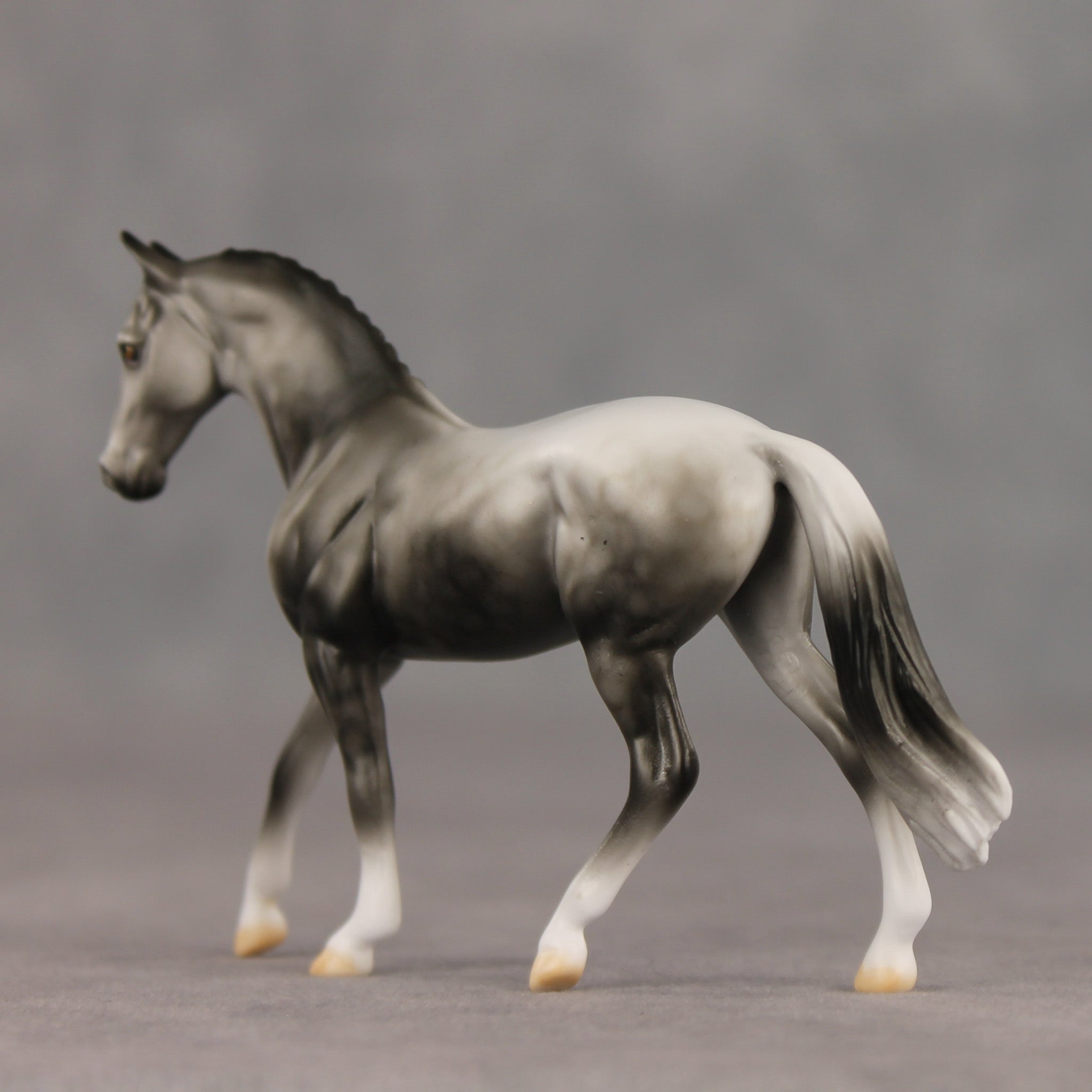Gray Skies OOAK Chip Warmblood by Dawn Quick SHCF26