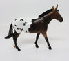 GROVER-LE-8 CUSTOM BAY APPALOOSA MULE CHIPS LHS 2017