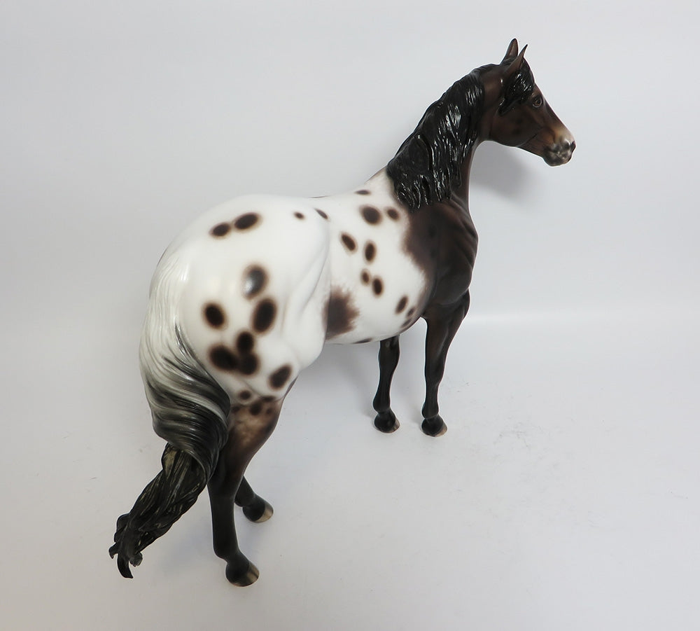 HANDS DOWN-OOAK CUSTOM BAY APPALOOSA ISH BY SHERYL LEISURE WHS 2017