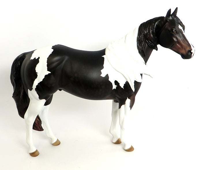 HEALY-OOAK LIVER CHESTNUT PAINT ISH MODEL HORSE BY KEIM 2/5