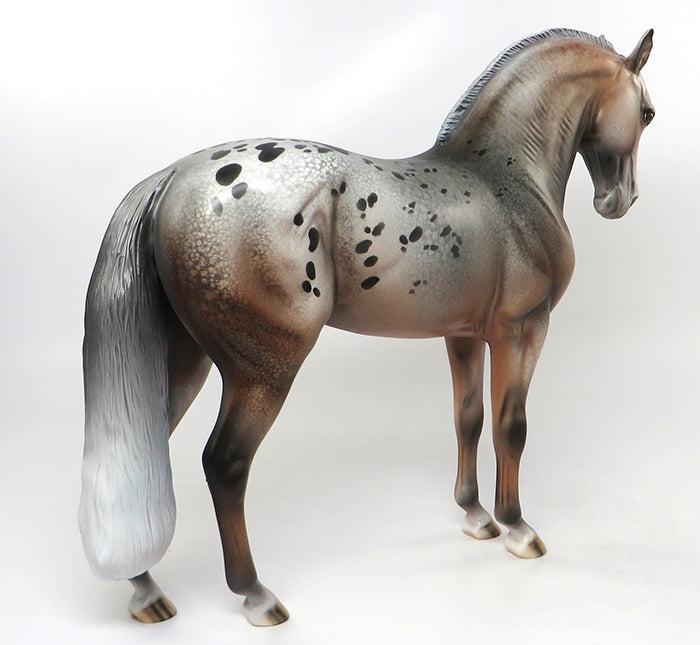 HECHIZADO-OOAK APPALOOSA ANDALUSIAN MODEL HORSE BY DAWN QUICK 8/23