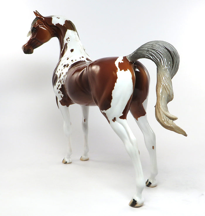 HERCULES-LE4 SILVER BAY PAINT ARABIAN MODEL HORSE EQ 2016 7/28