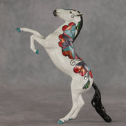 Hippie Hearts OOAK FCM Pebble Mustang by Dawn Quick VV26