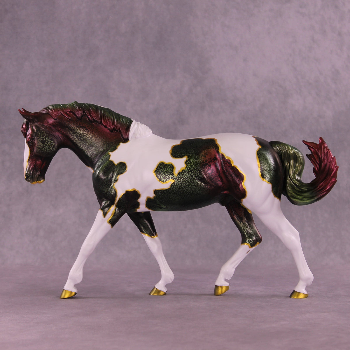 Holly Jolly OOAK FCM Irish Draught by Anna Rieck HS25