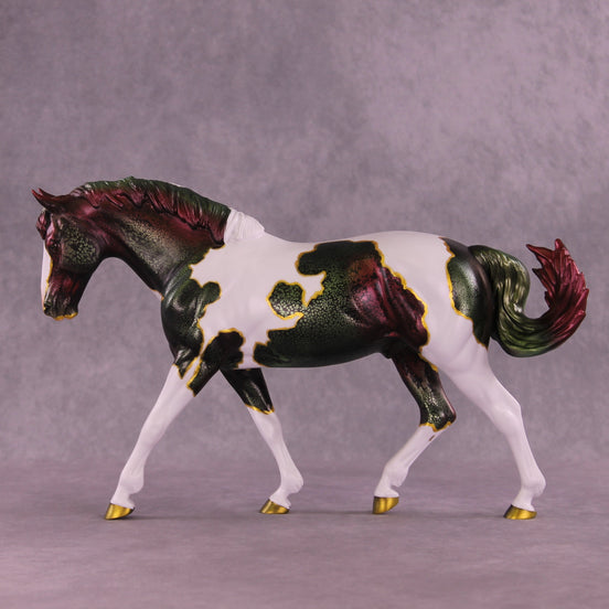 Holly Jolly OOAK FCM Irish Draught by Anna Rieck HS25