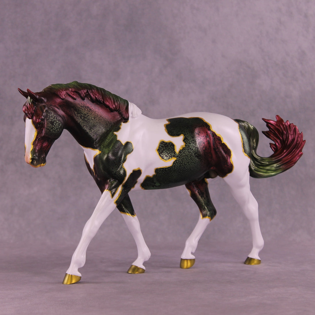 Holly Jolly OOAK FCM Irish Draught by Anna Rieck HS25