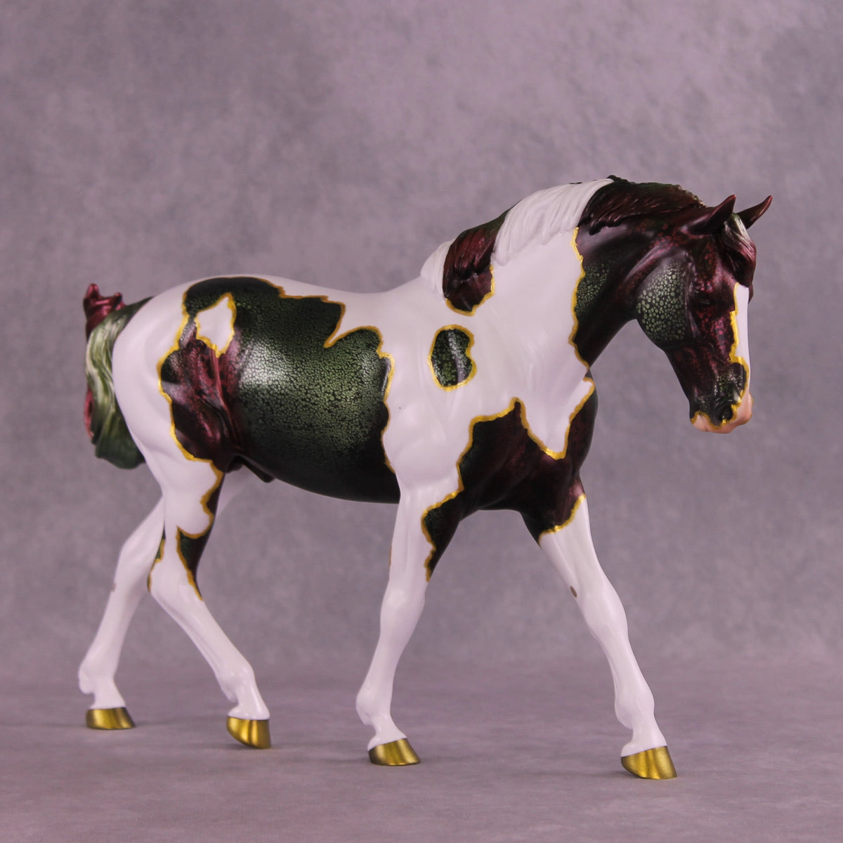 Holly Jolly OOAK FCM Irish Draught by Anna Rieck HS25