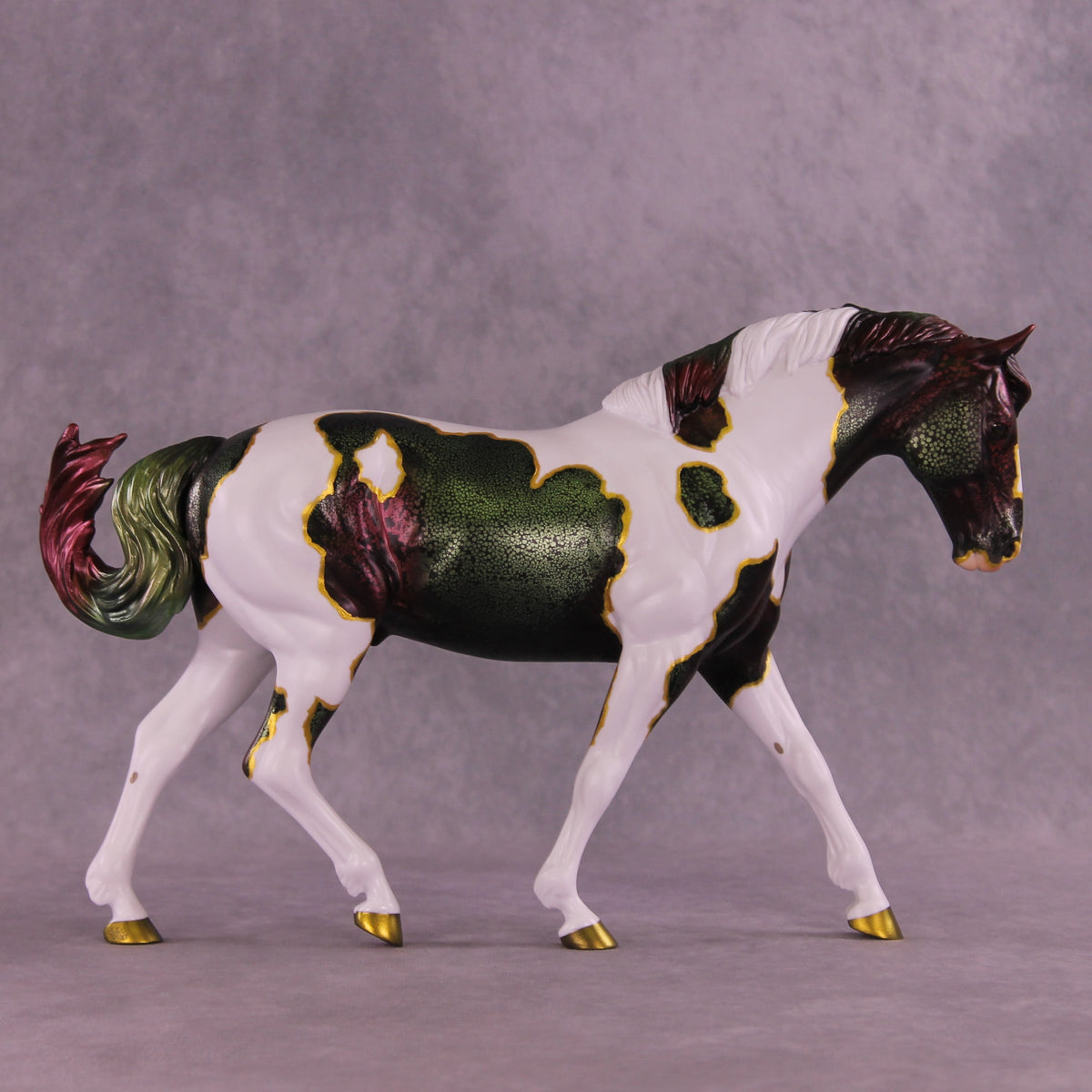 Holly Jolly OOAK FCM Irish Draught by Anna Rieck HS25