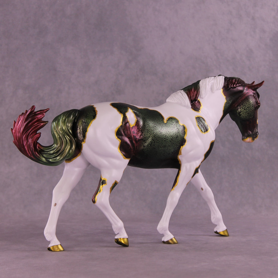 Holly Jolly OOAK FCM Irish Draught by Anna Rieck HS25
