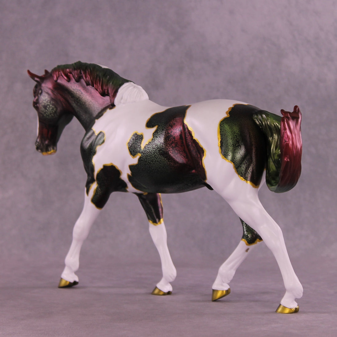 Holly Jolly OOAK FCM Irish Draught by Anna Rieck HS25