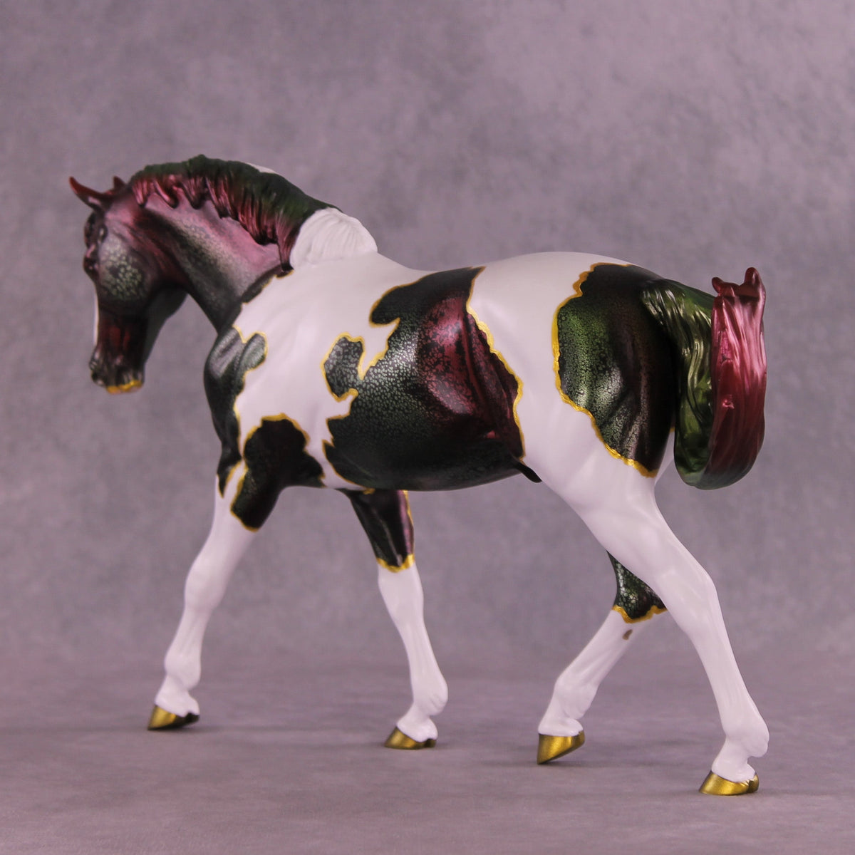 Holly Jolly OOAK FCM Irish Draught by Anna Rieck HS25
