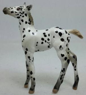 HOPSCOTCH - Leopard Appaloosa Model Horse Foal