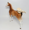 HOT SPRINGS OOAK CHESNUT SABINO ARABIAN MODEL HORSE EQ 2017