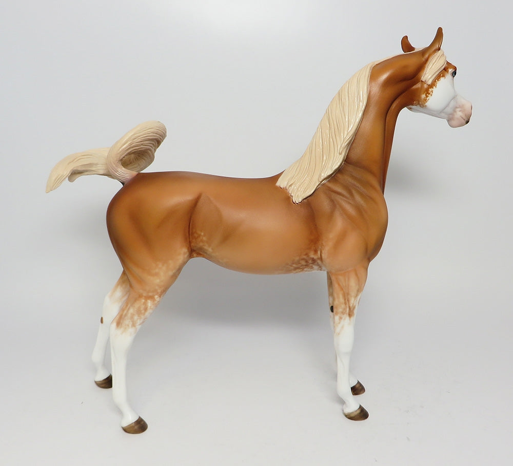 HOT SPRINGS OOAK CHESNUT SABINO ARABIAN MODEL HORSE EQ 2017