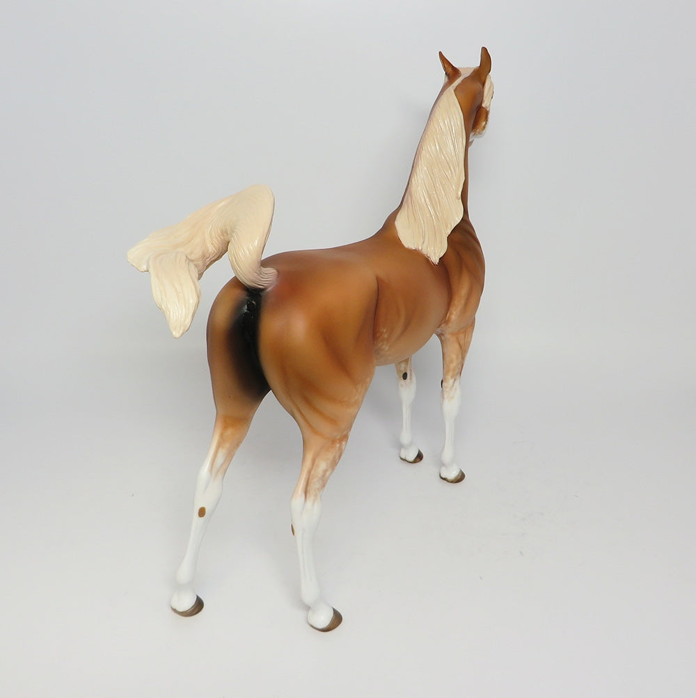 HOT SPRINGS OOAK CHESNUT SABINO ARABIAN MODEL HORSE EQ 2017