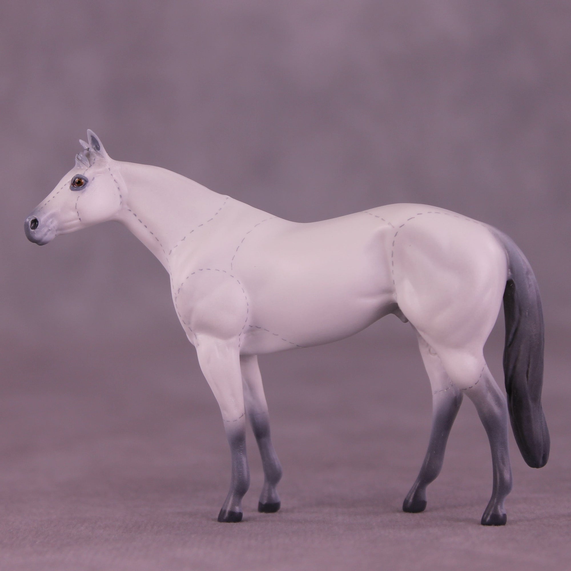 Hugs McGee OOAK Chip Stock Horse by Jess Hamill MS25