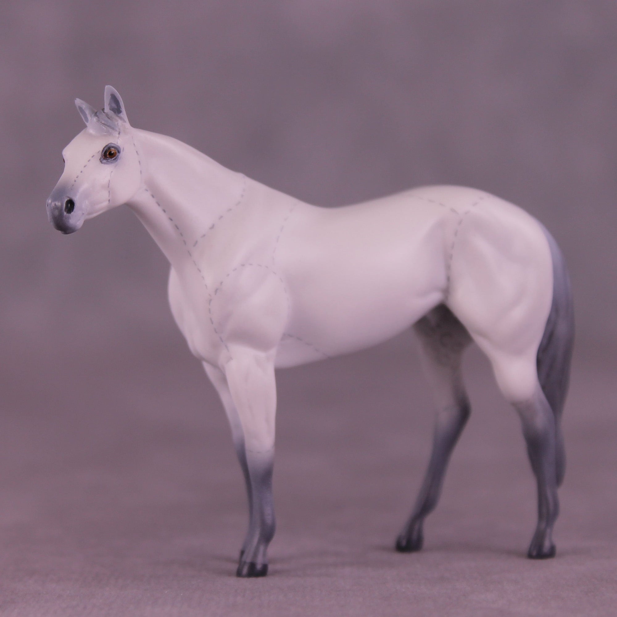 Hugs McGee OOAK Chip Stock Horse by Jess Hamill MS25