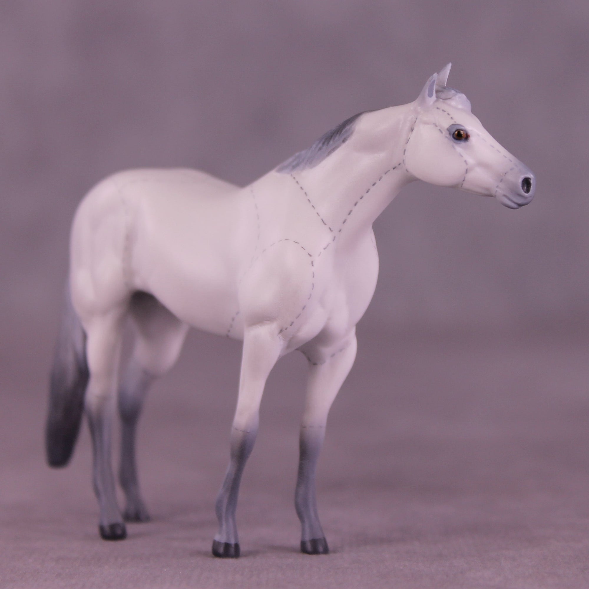 Hugs McGee OOAK Chip Stock Horse by Jess Hamill MS25