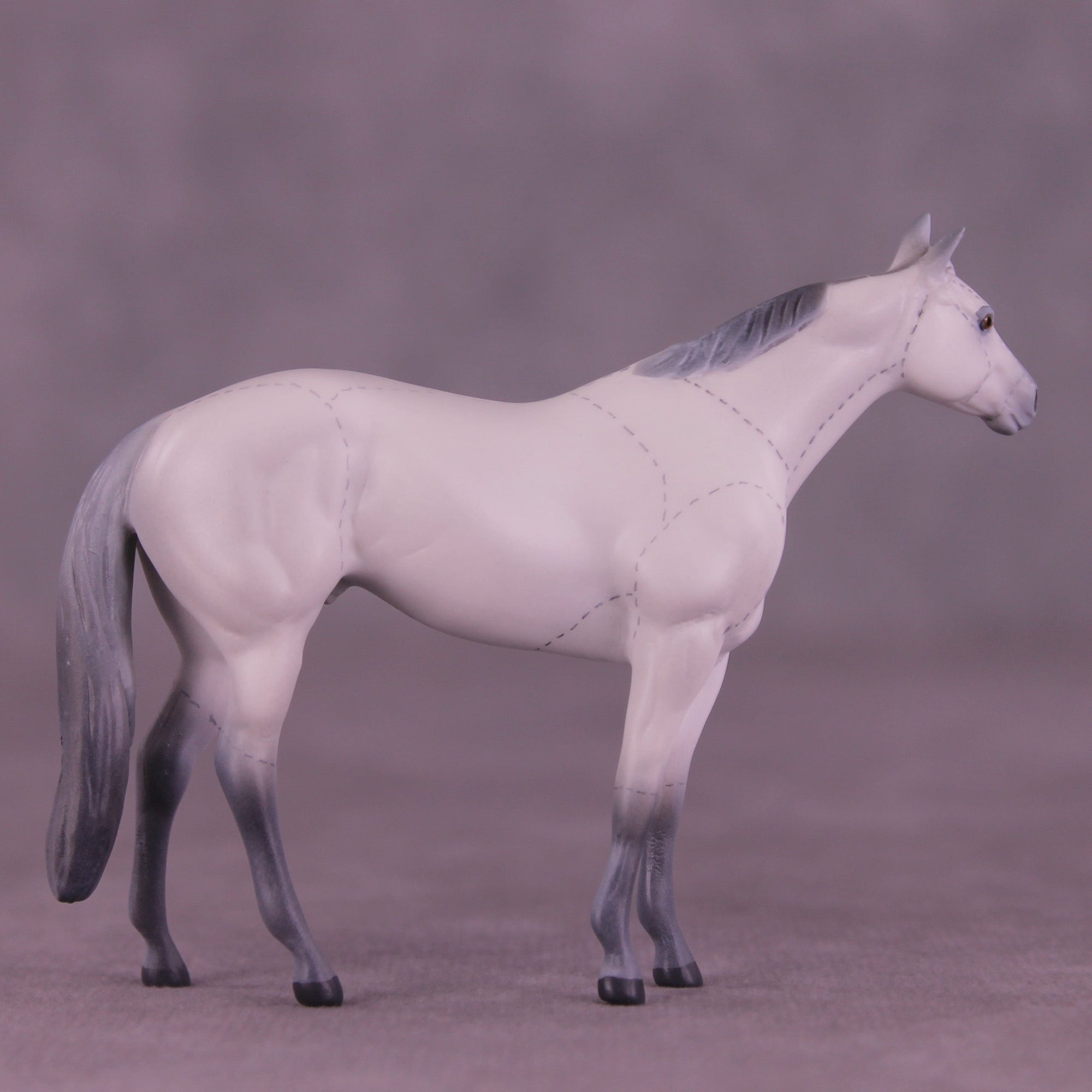 Hugs McGee OOAK Chip Stock Horse by Jess Hamill MS25