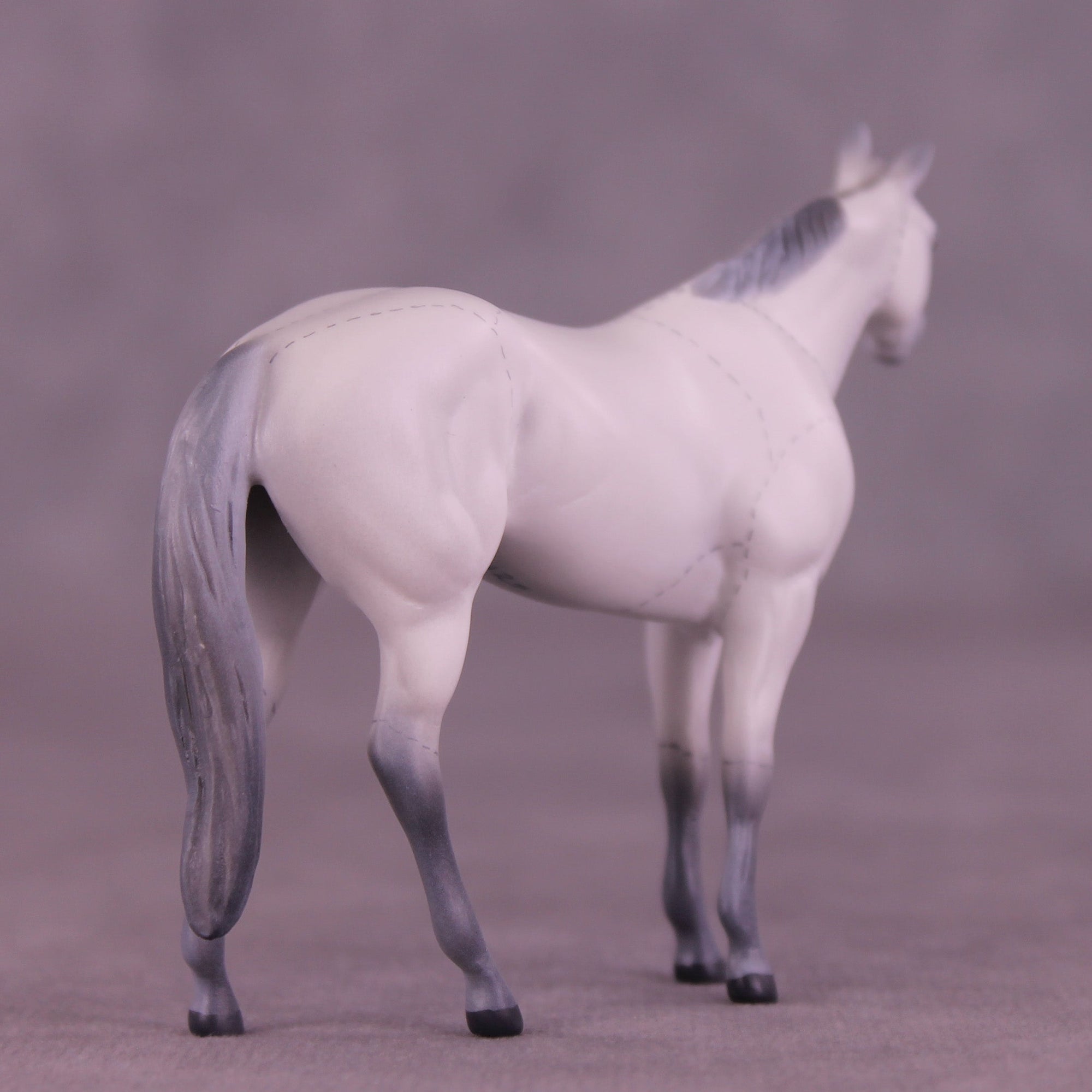 Hugs McGee OOAK Chip Stock Horse by Jess Hamill MS25