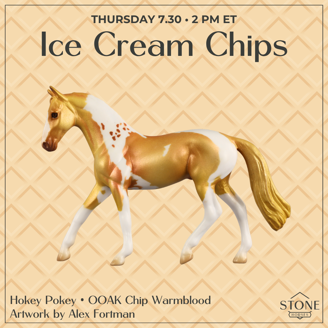 Hokey Pokey OOAK Chip Warmblood by Alex Fortman SCD26