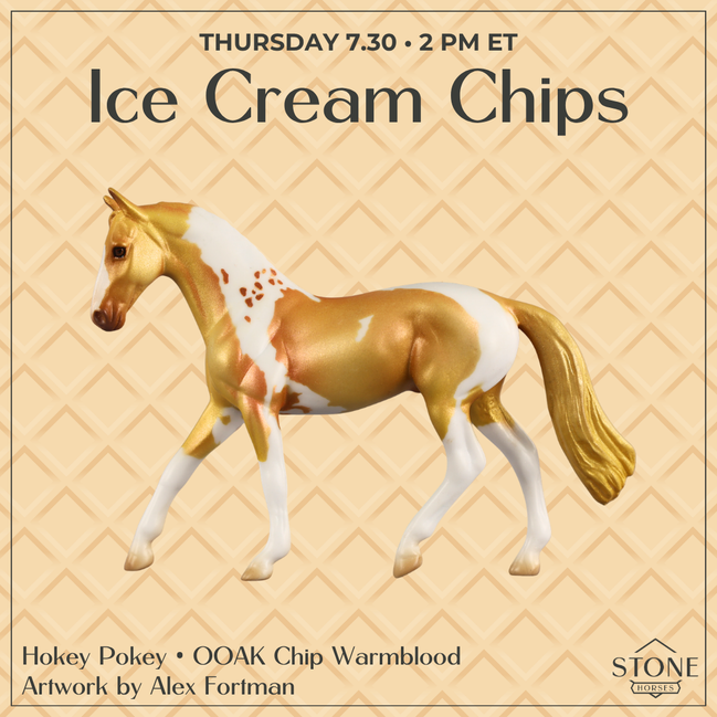 Hokey Pokey OOAK Chip Warmblood by Alex Fortman SCD26