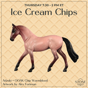 Adzuki OOAK Chip Warmblood by Alex Fortman SCD26