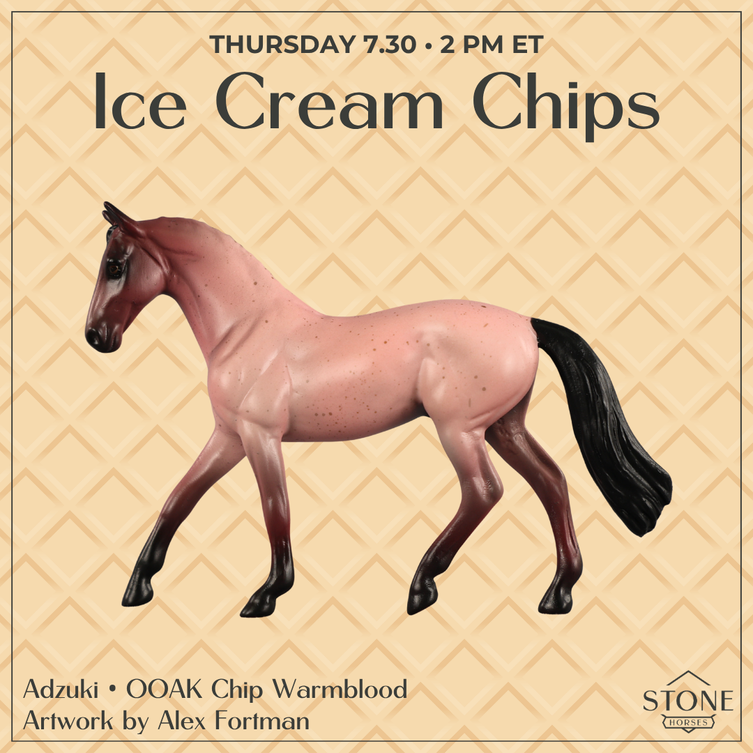 Adzuki OOAK Chip Warmblood by Alex Fortman SCD26