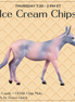 Cotton Candy OOAK Chip Mule by Dawn Quick SCD26