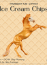 Sherbet OOAK Chip Mustang by Alex Fortman SCD26