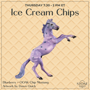 Blueberry OOAK Chip Mustang by Dawn Quick SCD26