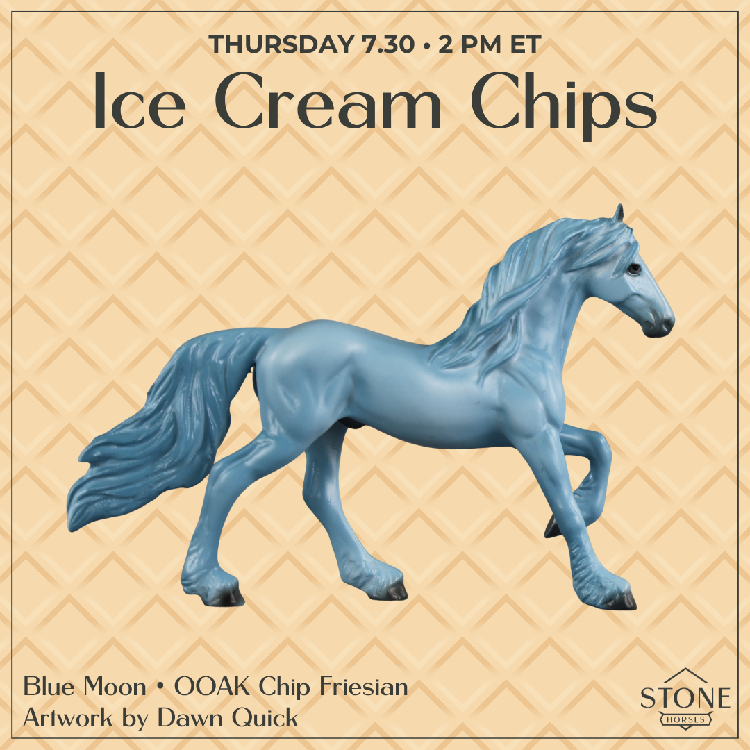 Blue Moon OOAK Chip Friesian by Dawn Quick SCD26