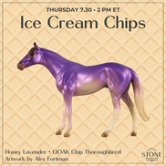 Honey Lavender OOAK Chip Thoroughbred by Alex Fortman SCD26