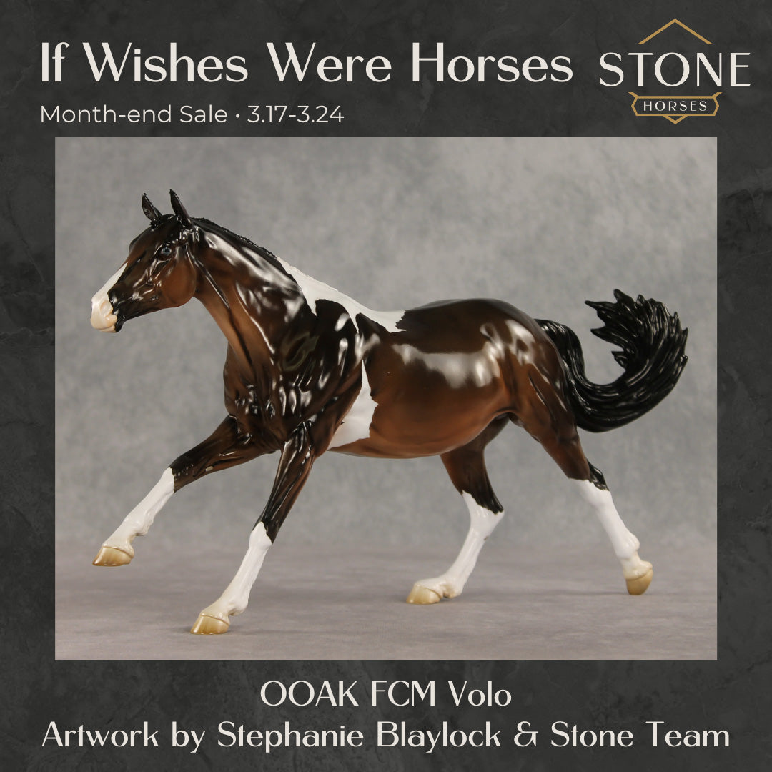 If Wishes Were Horses OOAK FCM Volo by Stephanie Blaylock SS0326