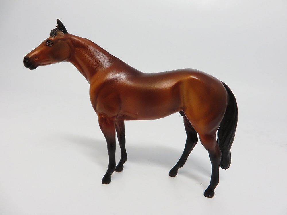 ZIP TYE~OOAK BAY STOCK HORSE CHIP MODEL HORSE 11/31/17